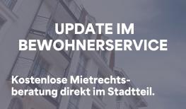 Update in den Bewohnerservicestellen