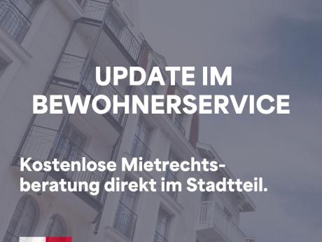 Update in den Bewohnerservicestellen