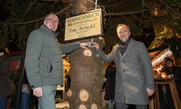 Bgm. Bernhard Auinger &amp; Bgm. Stangassinger (c) Stadt Salzburg