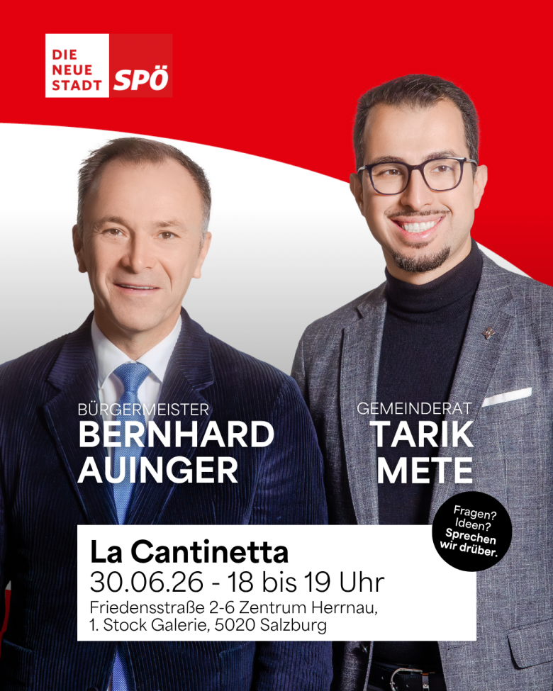 Bgm. Bernhard Auinger & GR Tarik Mete (c) Arne Müseler Bgm. Bernhard Auinger & GR Tarik Mete (c) Arne Müseler