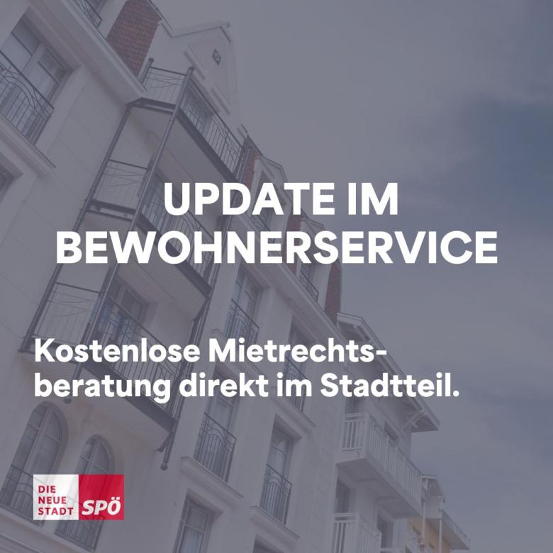 Update in den Bewohnerservicestellen Update in den Bewohnerservicestellen