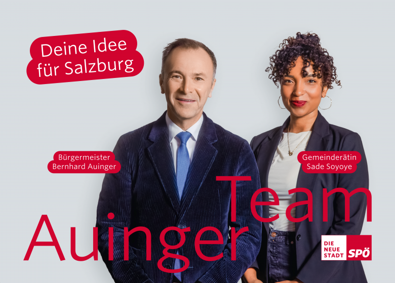 Bgm. Auinger & GRrin Soyoye (c) Arne Müseler Bgm. Auinger & GRrin Soyoye (c) Arne Müseler