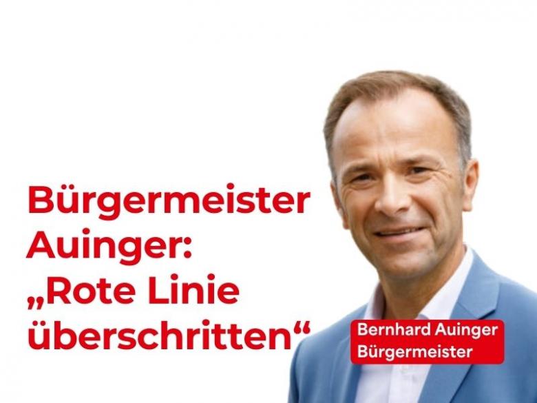 Bgm. Bernhard Auinger 
