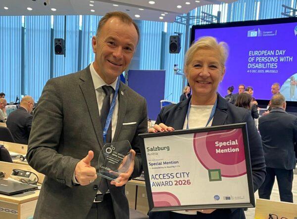 Bgm. Bernhard Auinger & Stadträtin Andrea Brandner (c) Stadt SPÖ Bgm. Bernhard Auinger & Stadträtin Andrea Brandner (c) Stadt SPÖ